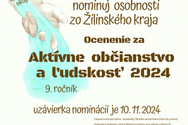 Výzva na predloženie návrhov na ocenenie